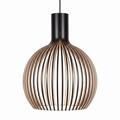 Sicalu Aska wooden pendant light image 1