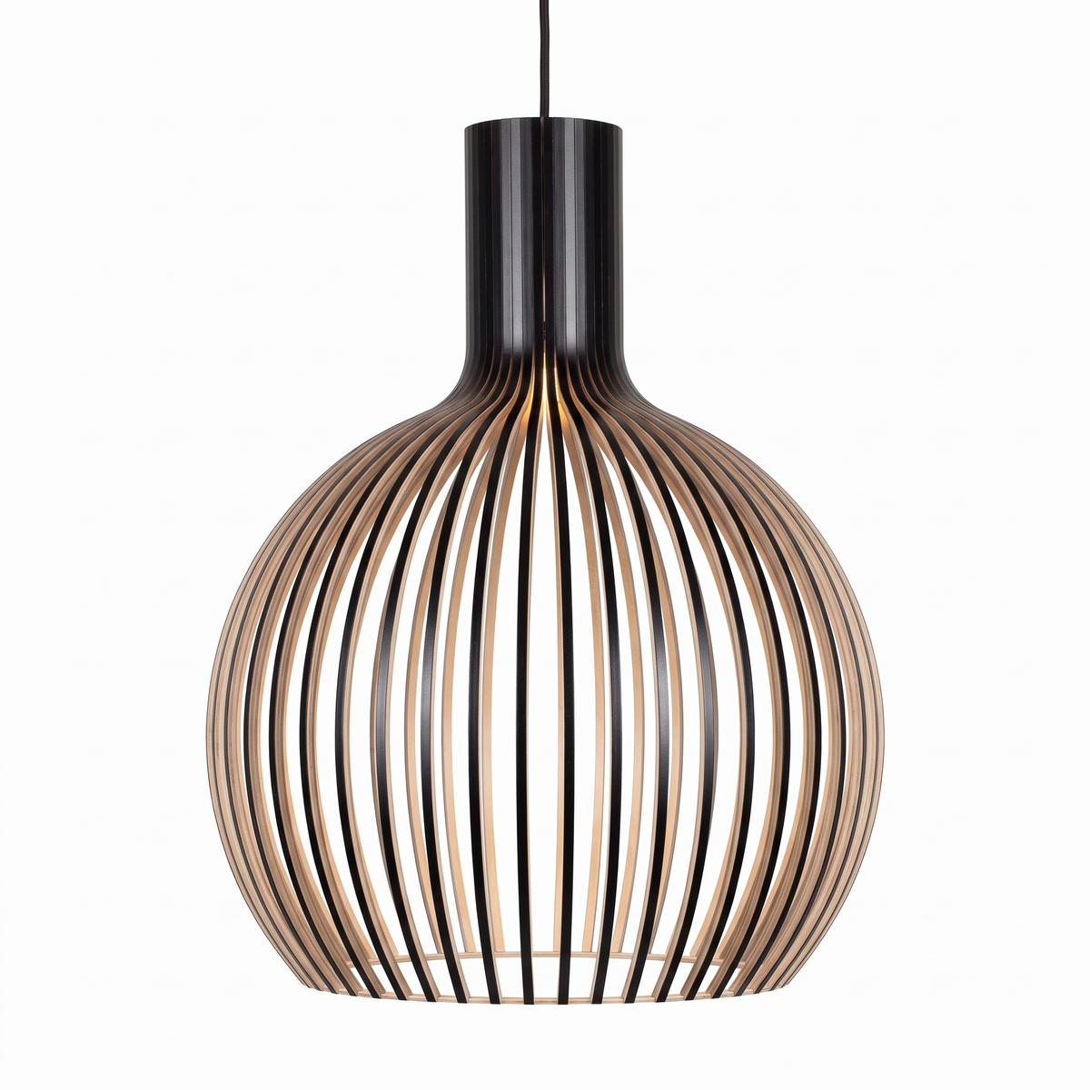 Sicalu Aska wooden pendant light image 1