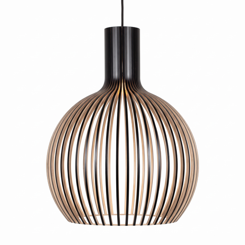 Sicalu Aska wooden pendant light image 1